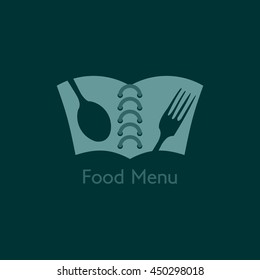 Food Menu Logo Design Template Vector Illustration.
