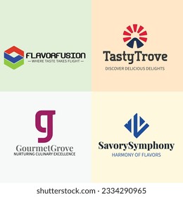  Food Menu Restaurant Logo Design