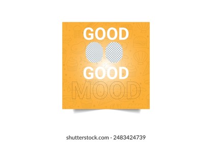  Food menu  social media post design template