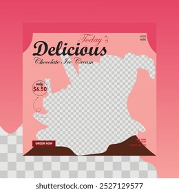 Food Menu Social Media Post Templates