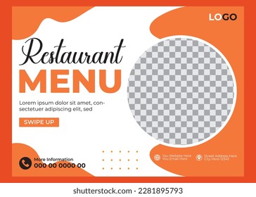 Food menu template for food restaurant