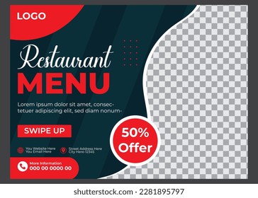 Food menu template for food restaurant