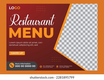 Food menu template for food restaurant