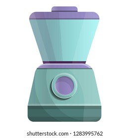 Food mixer icon. Cartoon of food mixer vector icon for web design isolated on white background