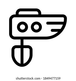 food mixer icon or logo isolated sign symbol vector illustration - high quality black style vector icons
