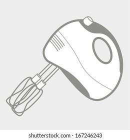 FOOD MIXER VECTOR