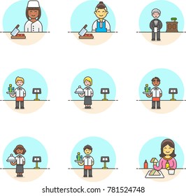 Food- Multicolor Icon Set