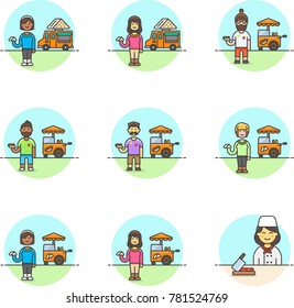 Food- Multicolor Icon Set