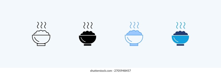 Illustrationsvektor für mehrere Symbole für Lebensmittel