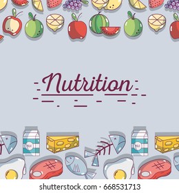 food natural nutricion ingredients background