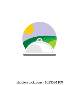 Food Nature Logo Icon Design