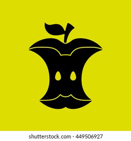 food nature vegetables healthy health isolated, vector illustration