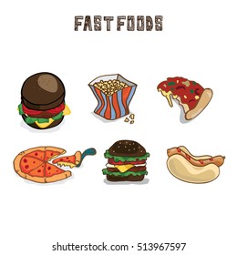 food objects fast foods 