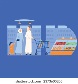 Food objects vector design illustration