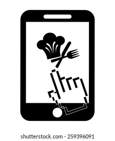 food online design, vector illustration eps10 graphic 