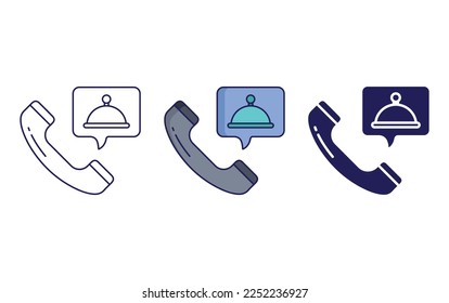 Food order icon vector illustration