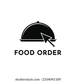 Food order logo design creative idea