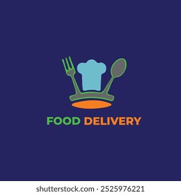 Food order logo design for delivery and restaurant business. Food delivery or catering logo design template graphic design  illustration. Symbol, icon, creative. Online fast food delivery
