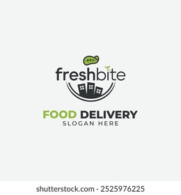 Food order logo design for delivery and restaurant business. Food delivery or catering logo design template graphic design  illustration. Symbol, icon, creative. Online fast food delivery
