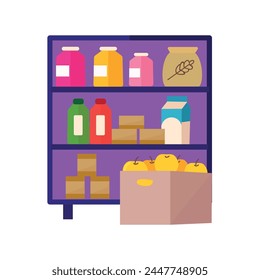 Food pantry icon clipart avatar logotype isolated vector illustration