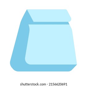 Food Paper package icon. Vector illustration