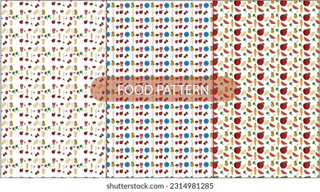 food pattern design . corporate food pattern design .