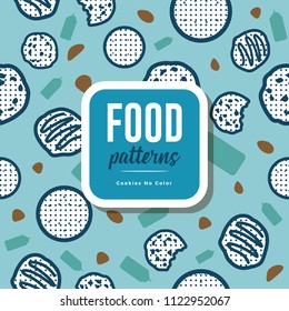 Food Patterns : Cookies No Color