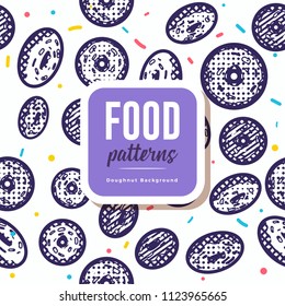 Food Patterns : Doughnut No Background