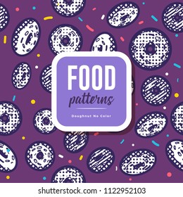 Food Patterns : Doughnut No Color 