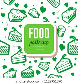 Food Patterns : Tart 2 Color