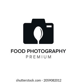 food photography logo icon vector template