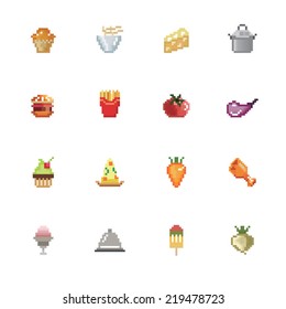 Food Pixel Icons