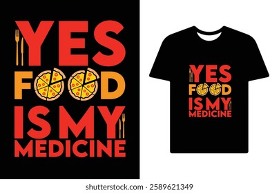 FOOD PIZZA T SHIRT DESIGN