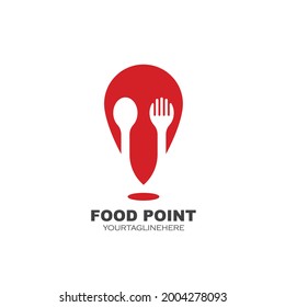 punto de alimentación   plantilla de diseño de ilustración de vector de icono