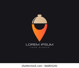 Food Point Logo Vector
