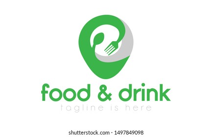 Food Point Vector Icons, Logos, Sign, Symbol Template
