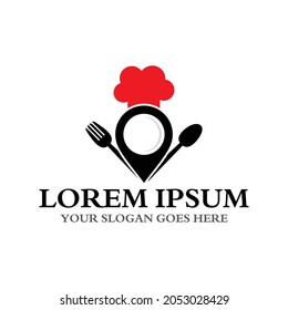 food pointer logo , restaurant logo
