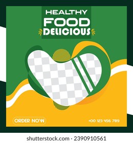 plantilla de diseño de afiches de alimentos Vector