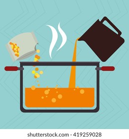food preparation instructions design 