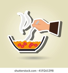 food preparation instructions design 
