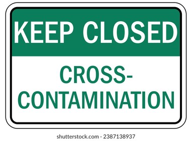 Food preparation and production sign and labels