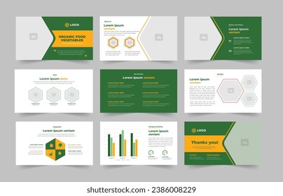 Food Presentation Keynote Design Template, Food and Beverage Google Slide, Delicious Presentation Template 