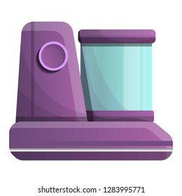 Food processor icon. Cartoon of food processor vector icon for web design isolated on white background