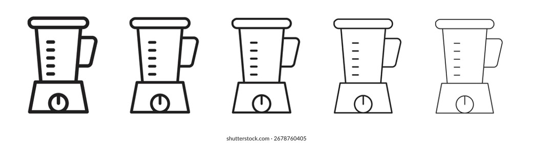 Food processor icon design, logo, app, UI. Vector illustration, EPS