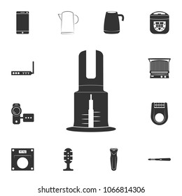 food processor icon. Detailed set of household items icons. Premium quality graphic design. One of the collection icons for websites, web design, mobile app on white background