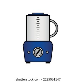 Food Processor Icon On White Background.