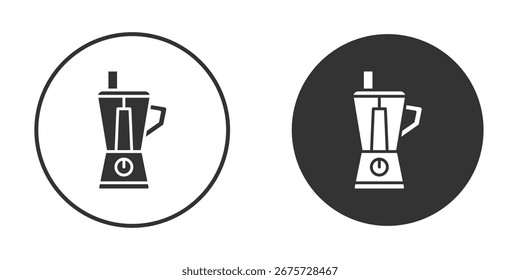 Icono de procesador de alimentos. diseños de letreros. pictograma sólido
