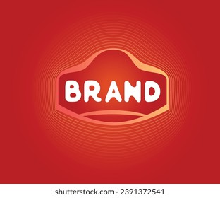 Food or product labels. Vector labels are suitable for web or print use.

