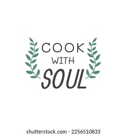 Food related typography. Food quotes. Vector vintage illustration