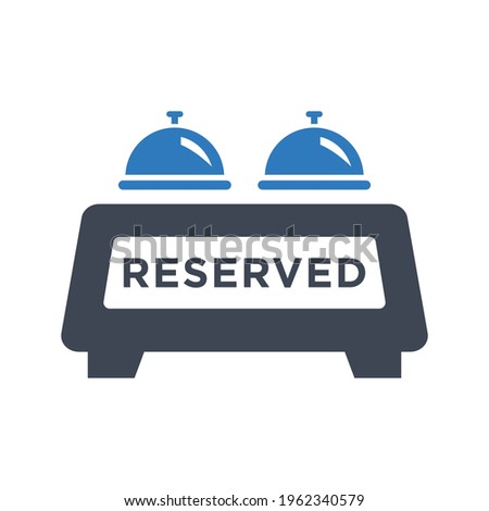 Food reserved icon (vector illustration)